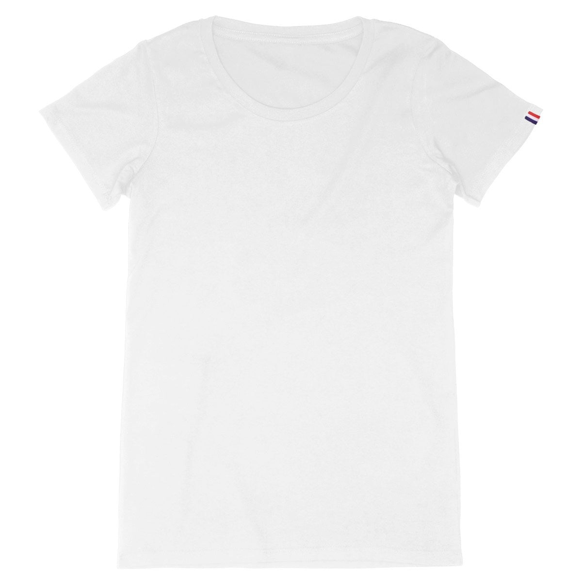T-shirt blanc, femme, made in France, design Koi japonais