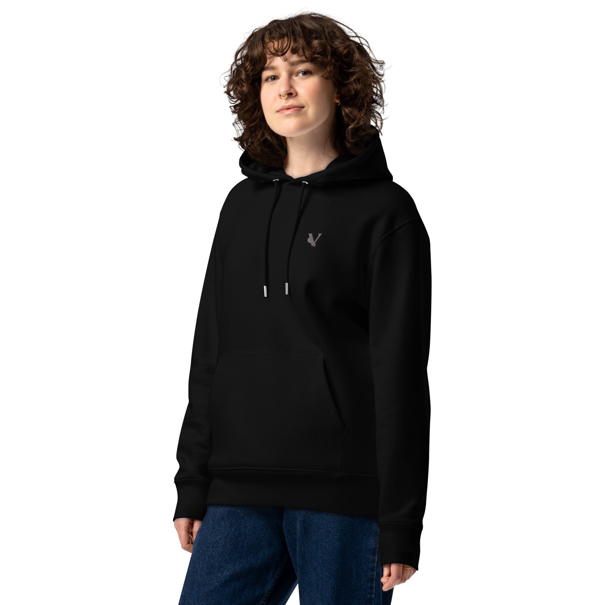 Sweat à capuche noir épais avec poche, kangourou, finition, premium design dragon japonais