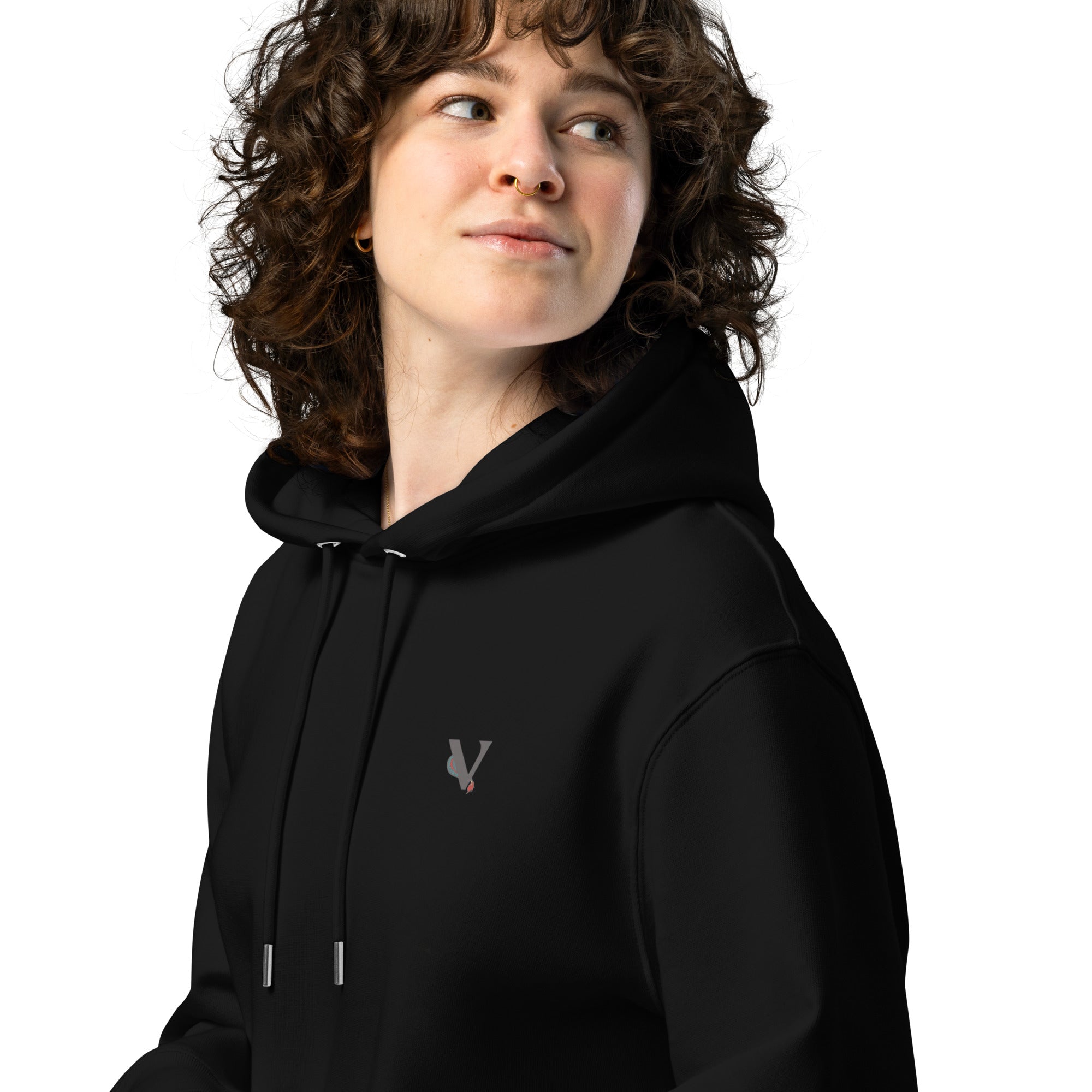 Sweat à capuche noir épais avec poche, kangourou, finition, premium design dragon japonais